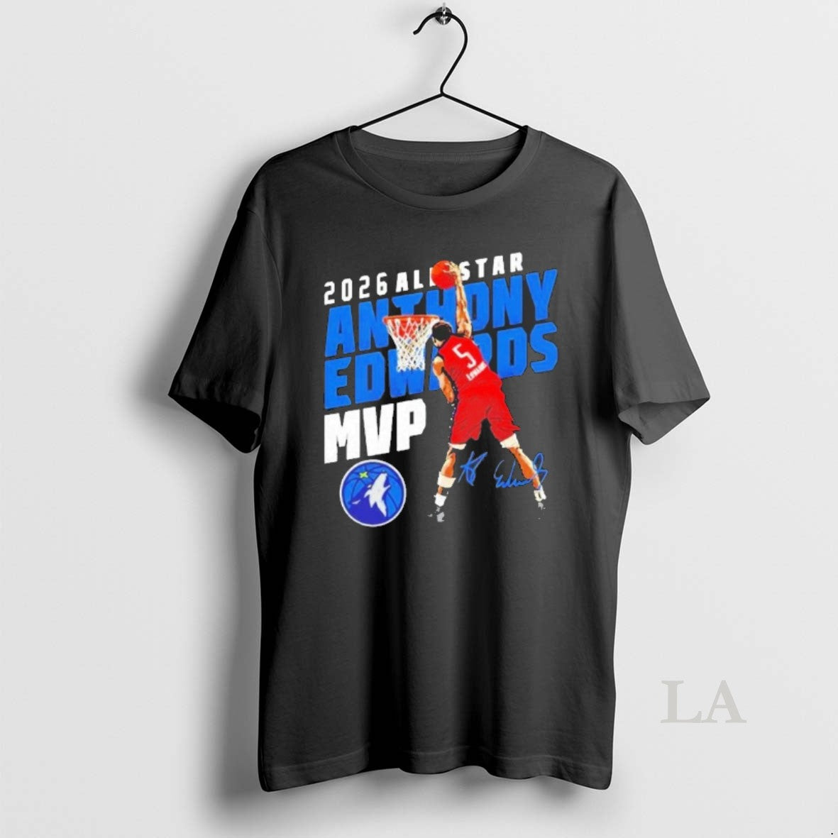 Original Anthony Edwards Minnesota Timberwolves 2026 All Star Mvp Signature