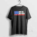 Original Anti Ice Anti Hate Anti Racism Anti Fascism Anti Trump Us Flag