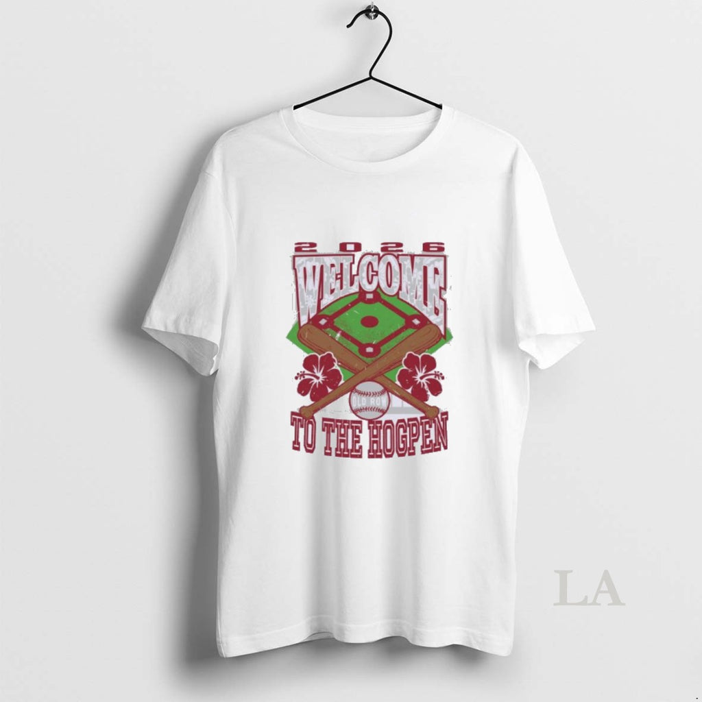Original Arkansas Razorbacks Welcome To The Hogpen Baseball
