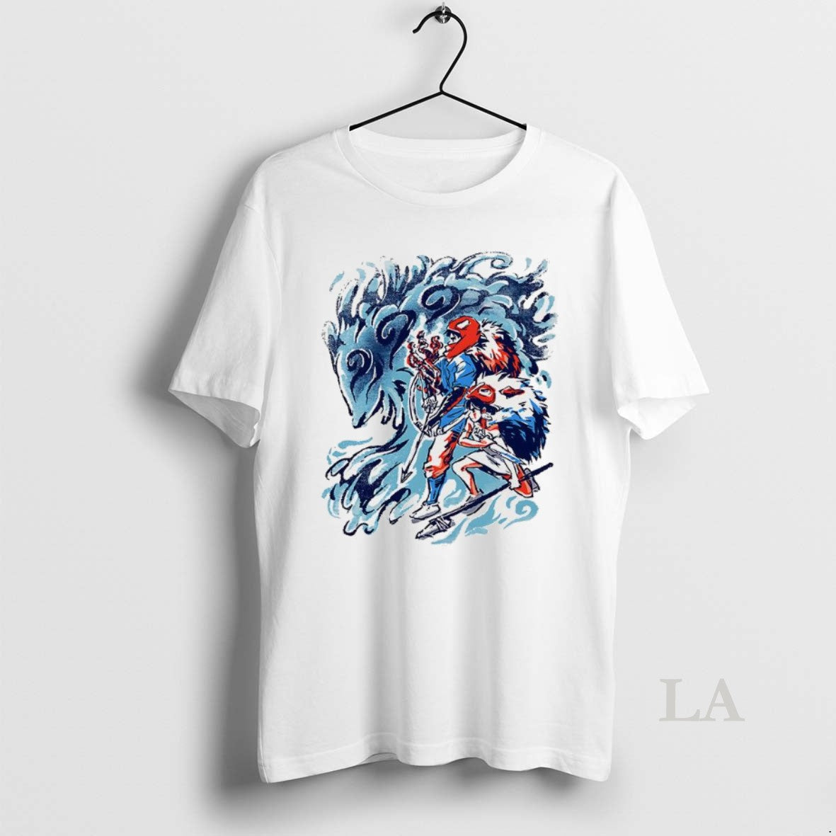 Original Ashitaka And San Princess Mononoke Anime The Heart Of The Forest Sketch