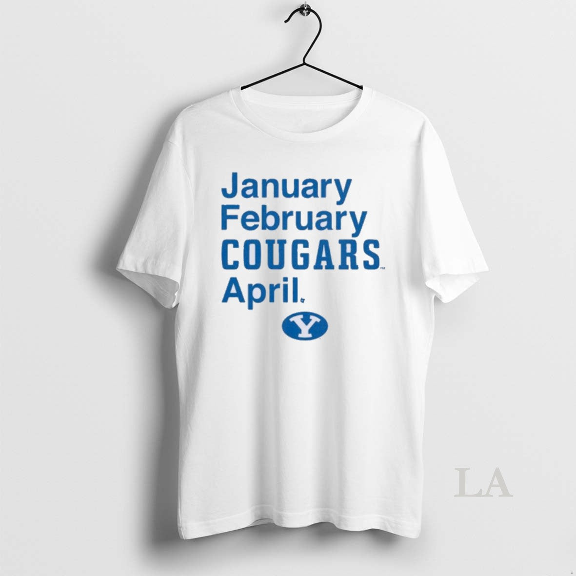 Original Byu Basketball January February Cougars April