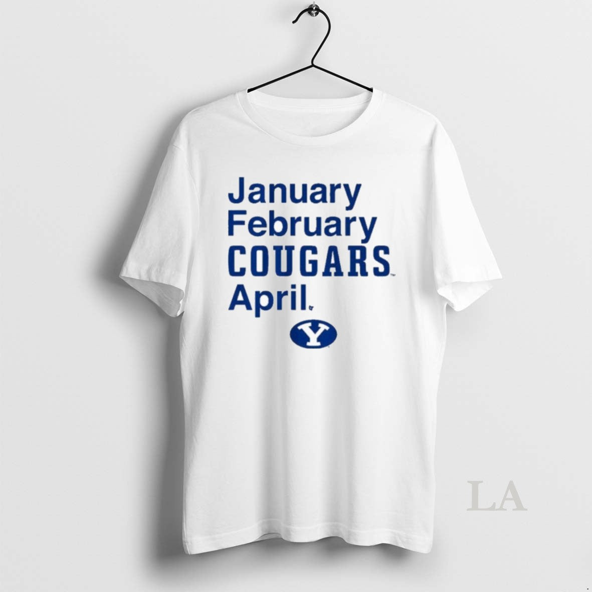 Original Byu Cougars Basketball January February Cougars April