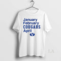 Original Byu Cougars Football January February Cougars April Logo