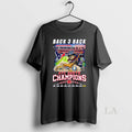 Original Back 3 Back Houston Texans 2025 Afc South Champions Mascot