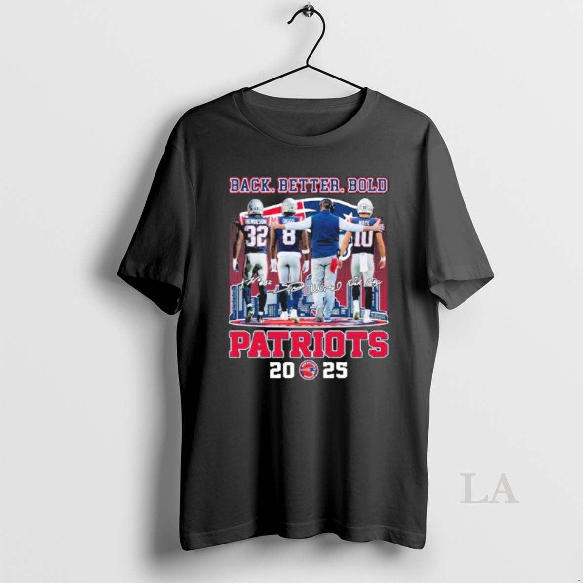 Original Back Better Bold Ne Patriots 2025 2025 Afc East Champions