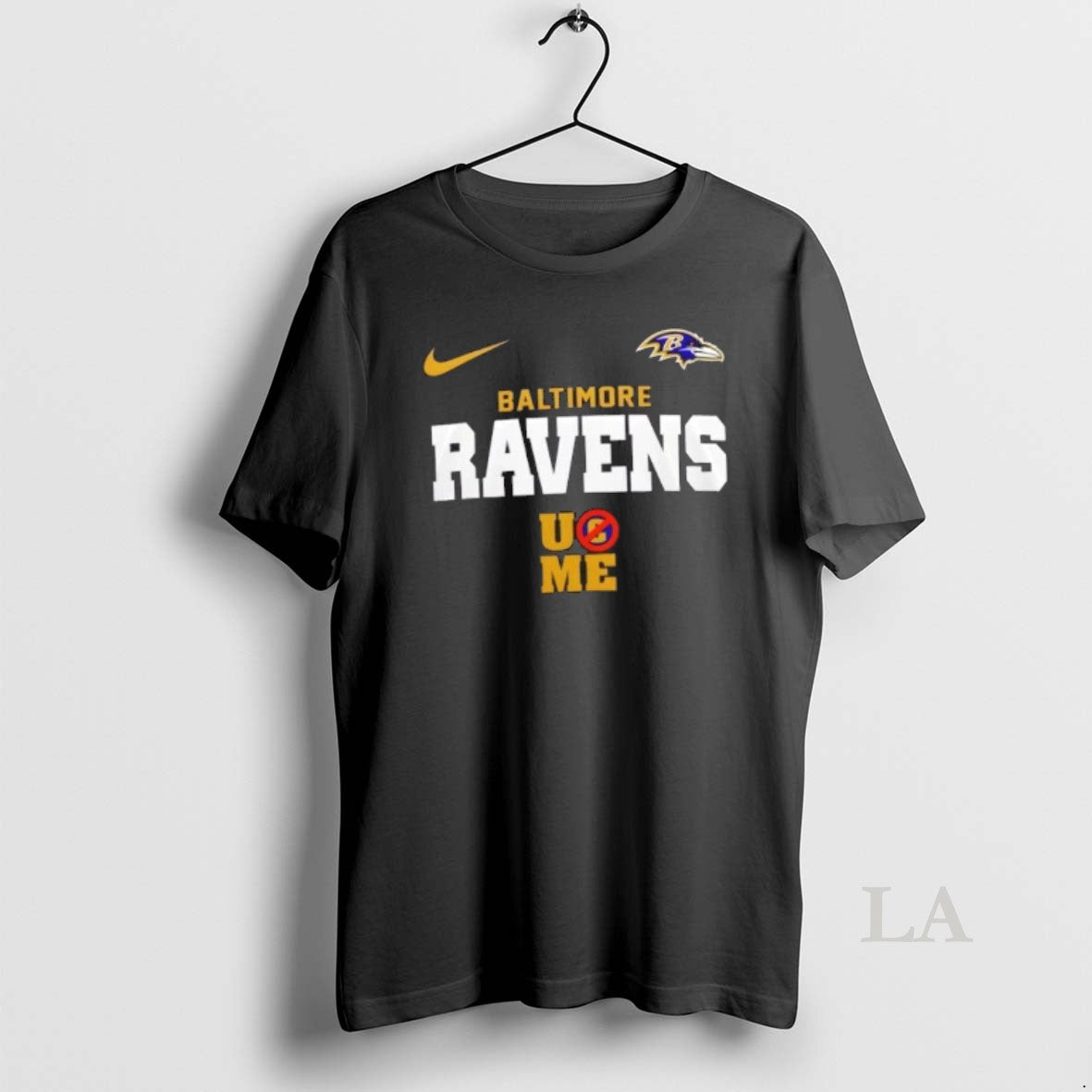 Original Baltimore Ravens X Ucme John Cena Never Give Up 2 Sided