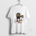 Original Bearded Man With Olympic Rings Glasses And Fbi Badge