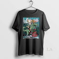 Original Blink 182 Happy Holidays 2025 Merry Xmas Rabbit Riding Velociraptor