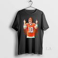 Original Bo Nix Midle Finger Retro Comic 70s