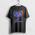 Original Boise State Broncos Football In Glitter Heart Fans