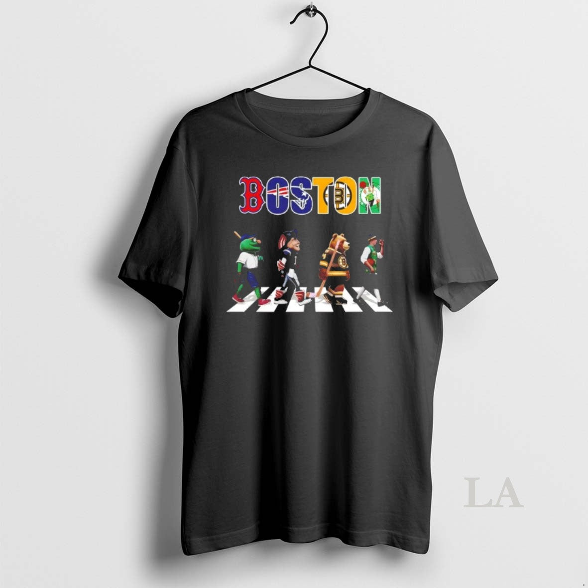 Original Boston Red Sox New England Patriots Boston Bruins Boston Celtics Mascot Road