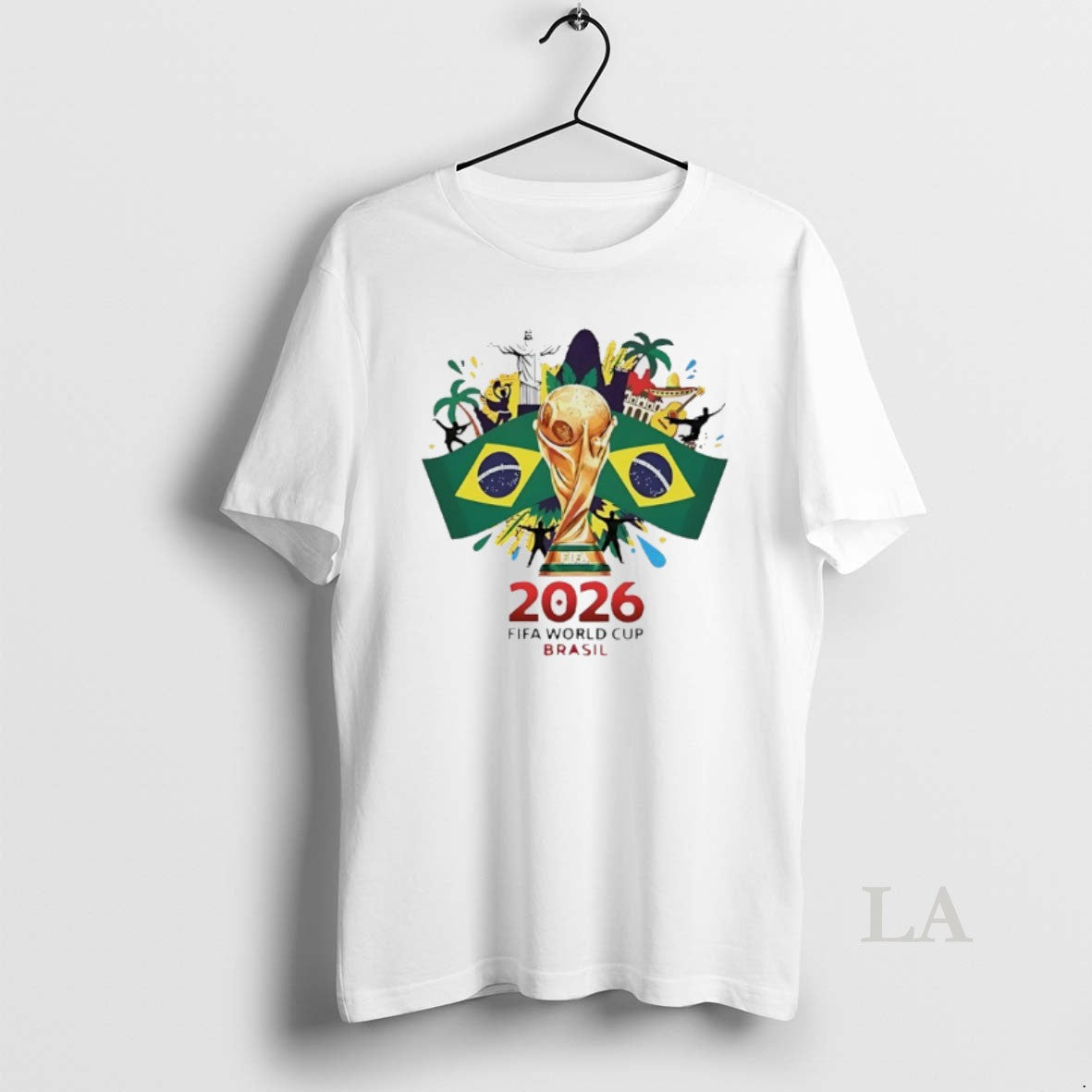 Original Brazil Fifa World Cup 2026 Trophy Graphic