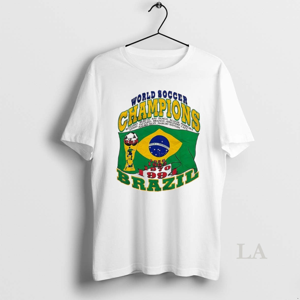 Original Brazil World Soccer Champions 1994 Vintage