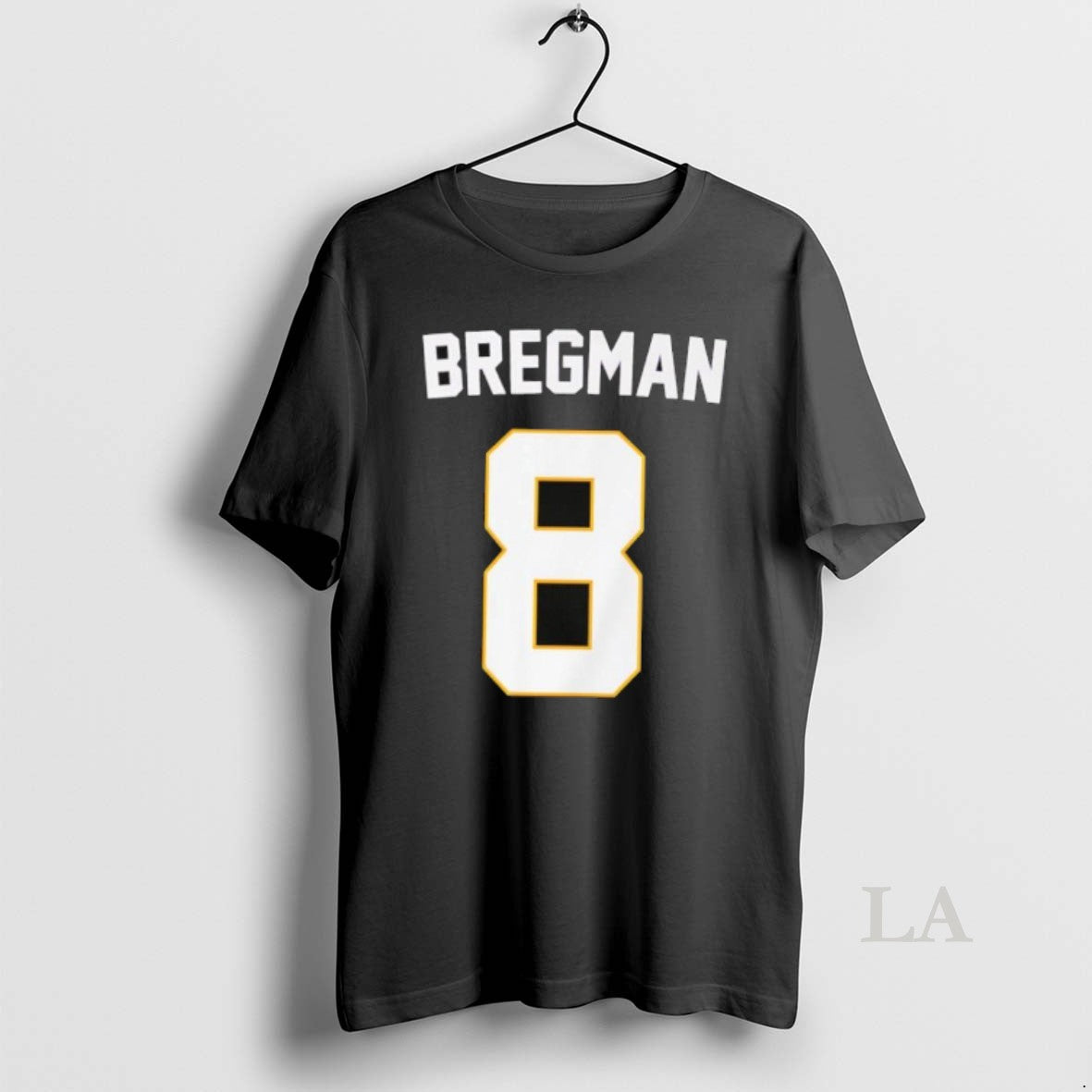 Original Bregman 8 Baseball Player Name And Number Custom