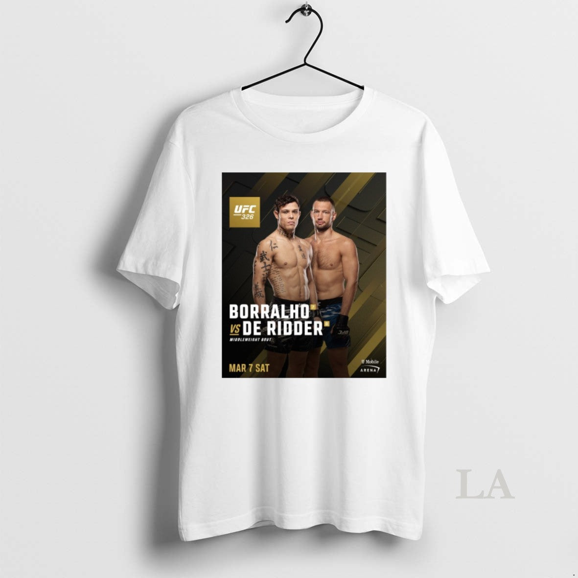 Original Caio Borralho Vs Reinier De Ridder Middleweight Bout Ufc 326 March 7 2025