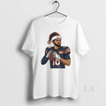 Original Caleb Williams Chicago Bears Posing Football Nfl 2025 Christmas