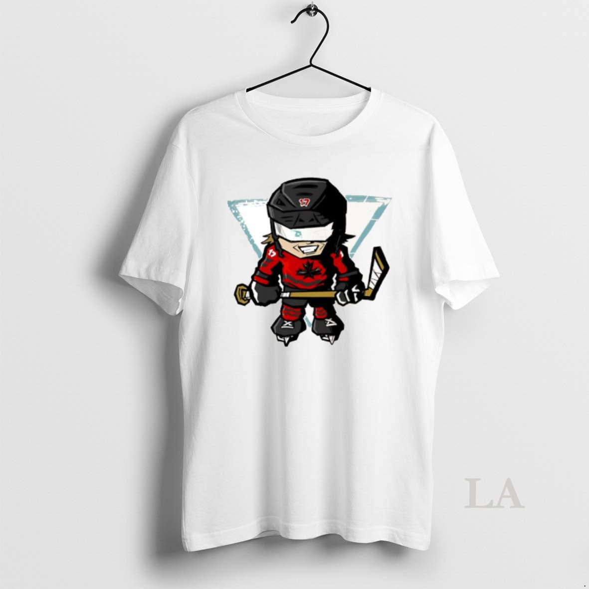 Original Chibi Team Canada Hockey Player Number 17
