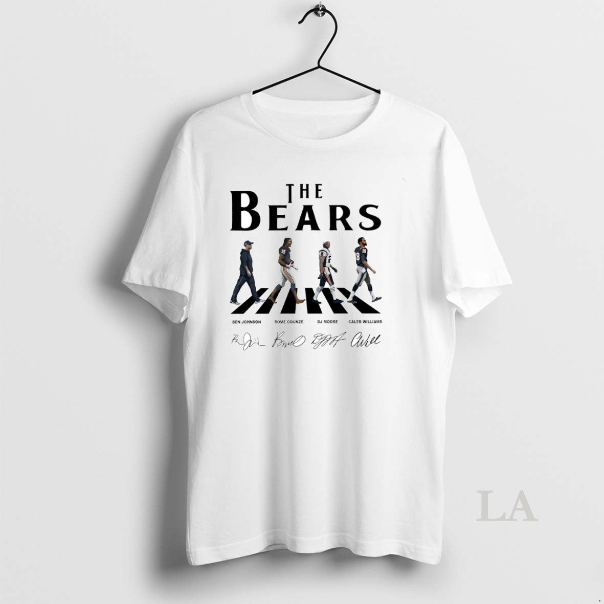 Original Chicago Bears Football Abbey Road Signatures Circle