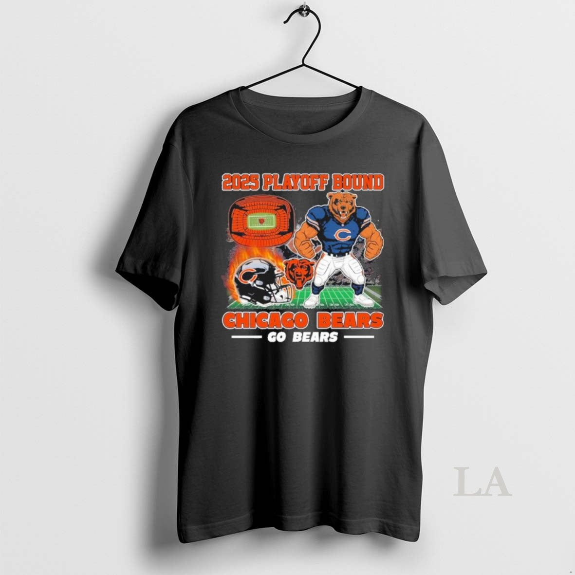 Original Chicago Bears Mascot 2025 Nfl Playoff Bound Go Bears