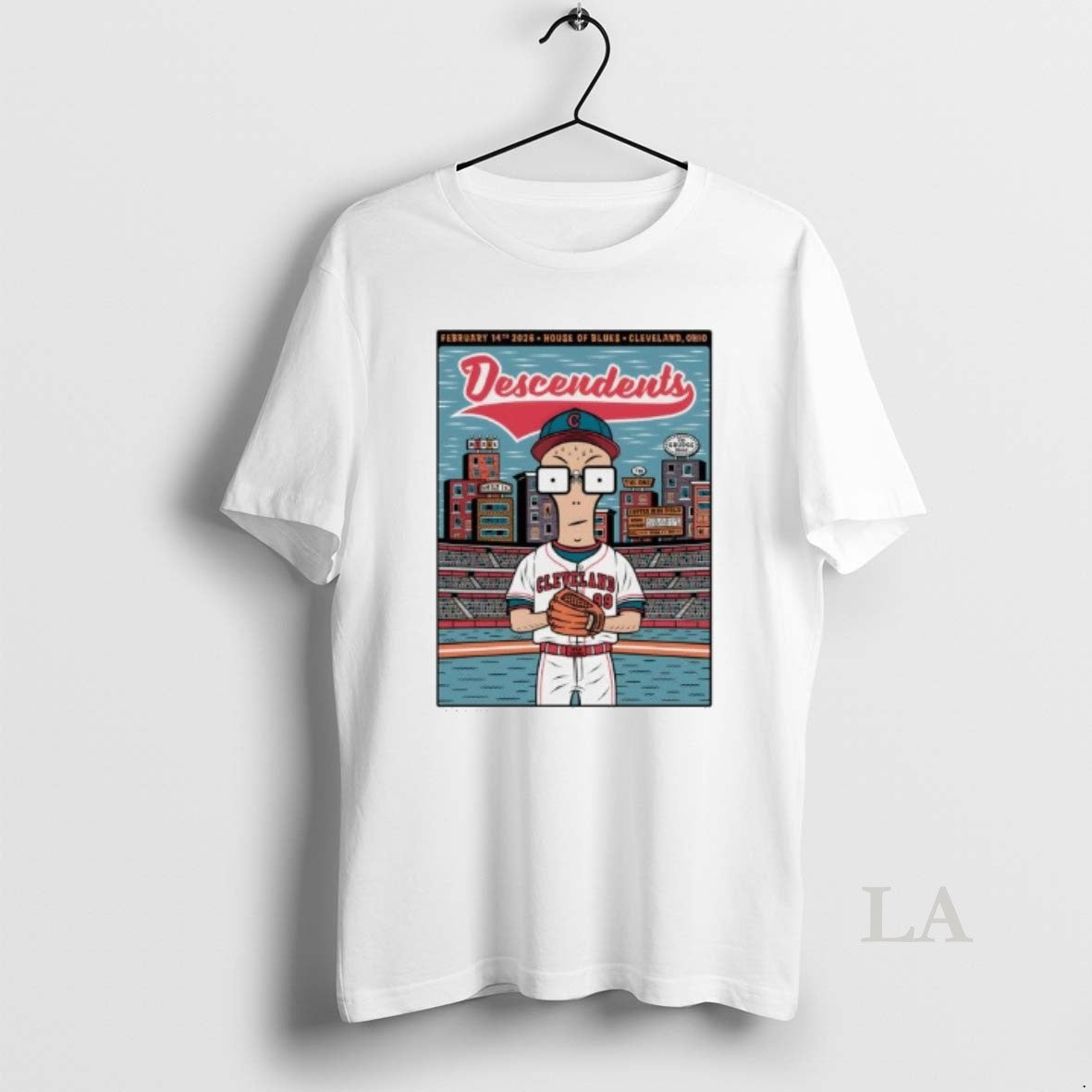 Original Cleveland Guardians 99 Descendents House Of Blues At Cleveland Ohio