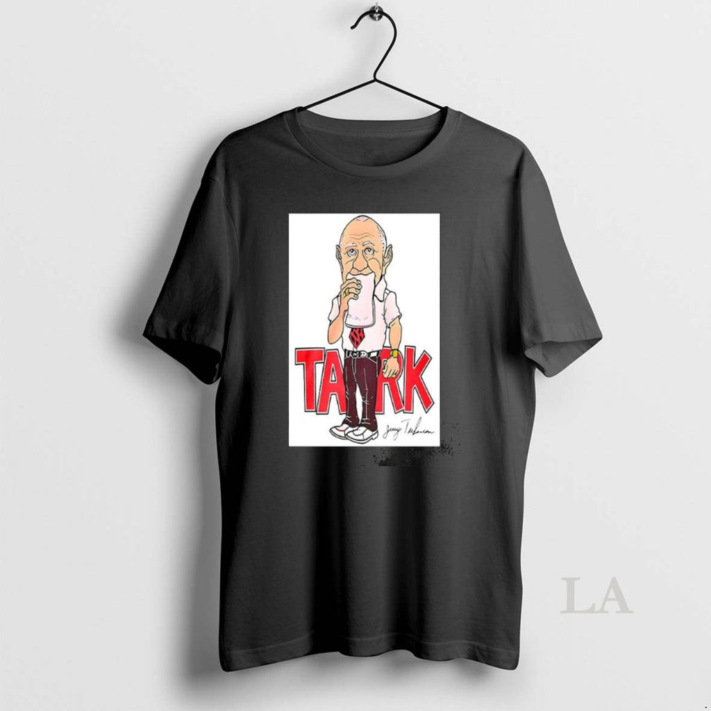 Original Coach Jerry Tarkanian Unlv Runnin Rebels Shark Attack Signature
