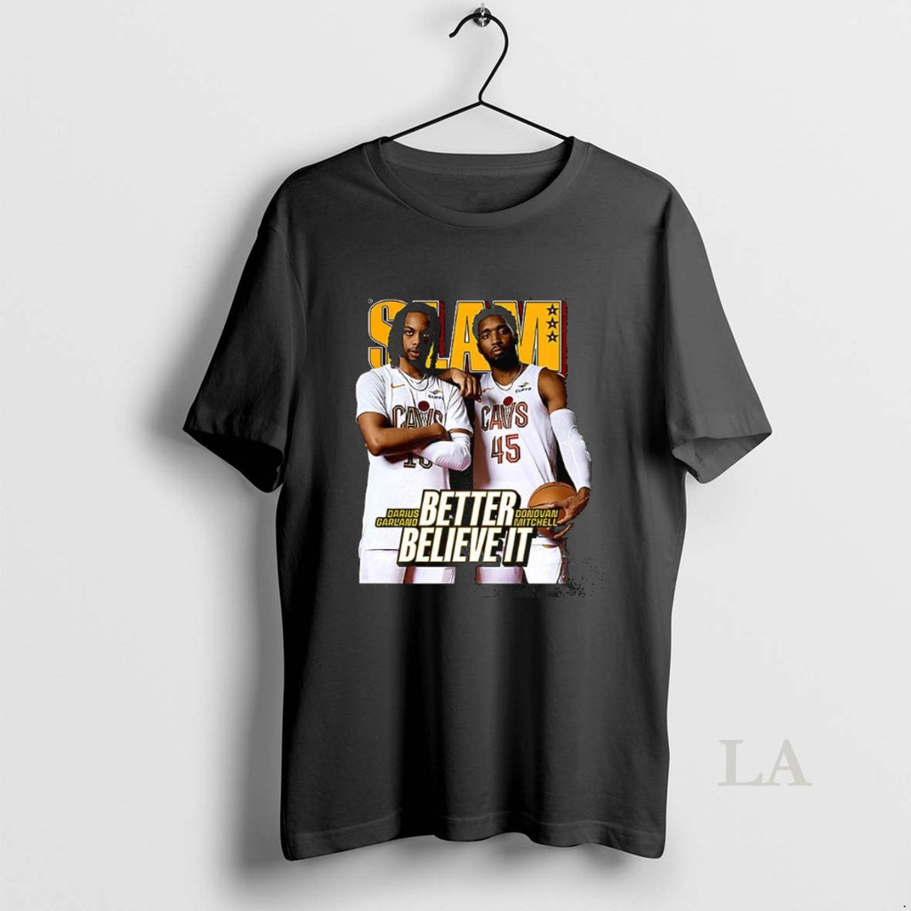 Original Darius Garland And Donovan Mitchell Cleveland Cavaliers Nba Slam