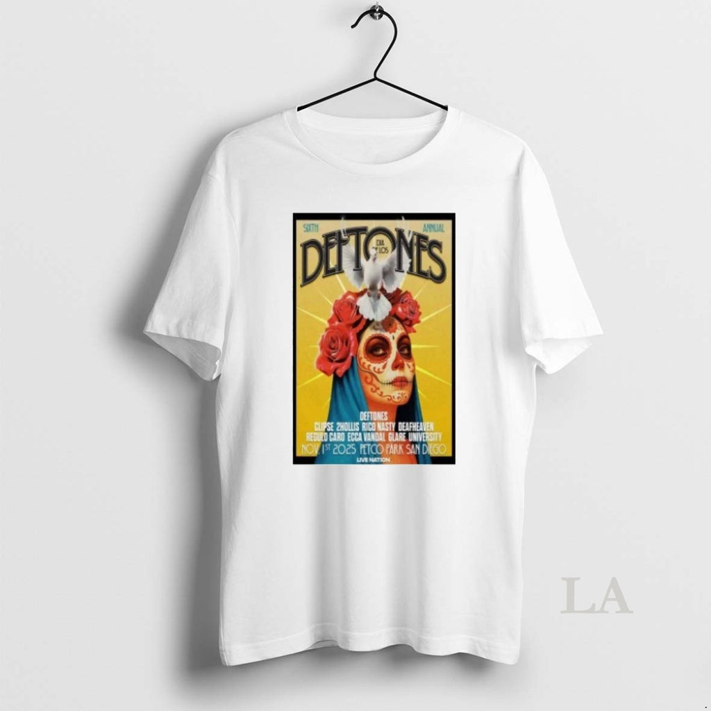 Original Deftones Dia De Los 2025 Petco Park San Diego