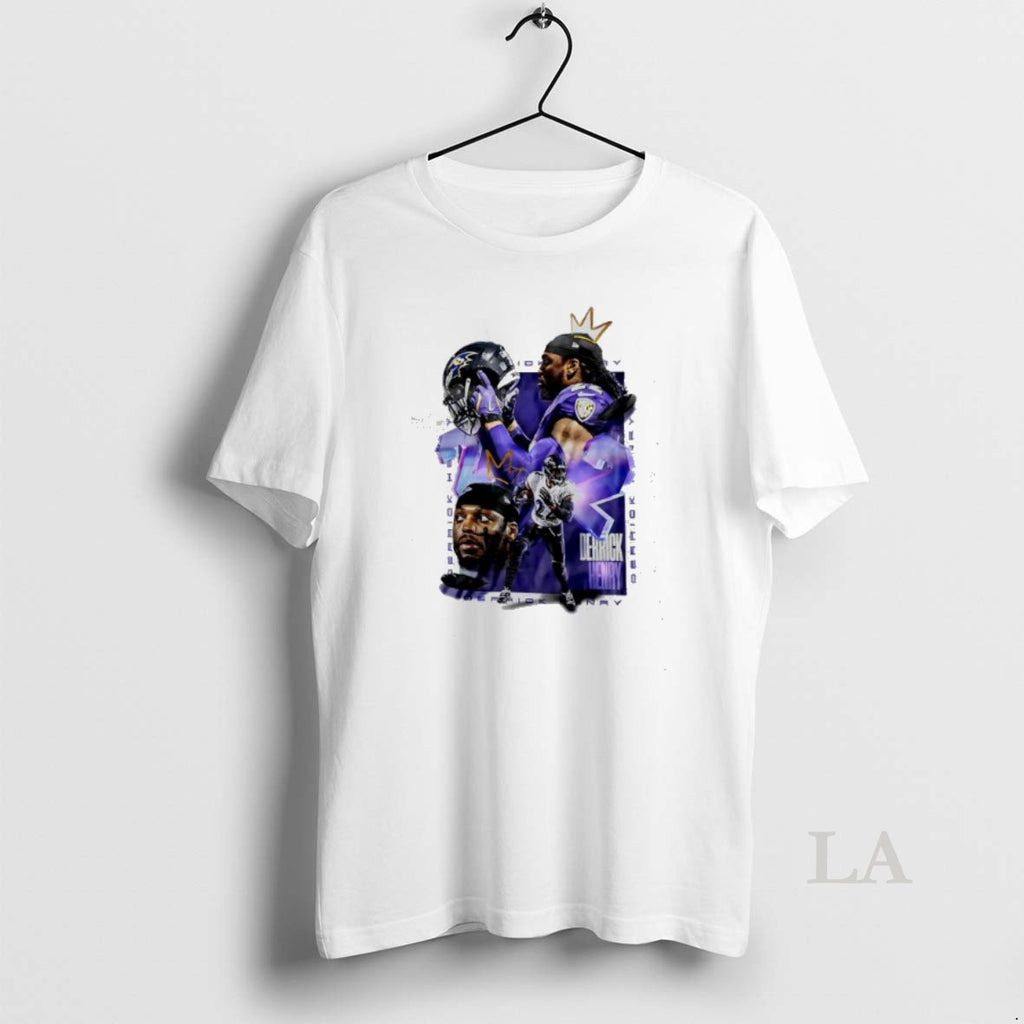 Original Derrick Henry King Henry Baltimore Ravens Graphic
