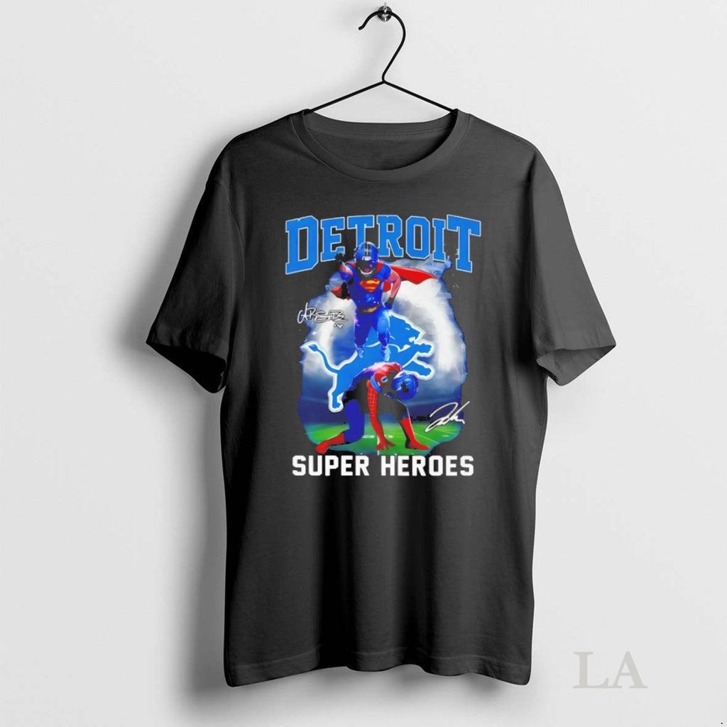 Original Detroit Lions Super Heroes