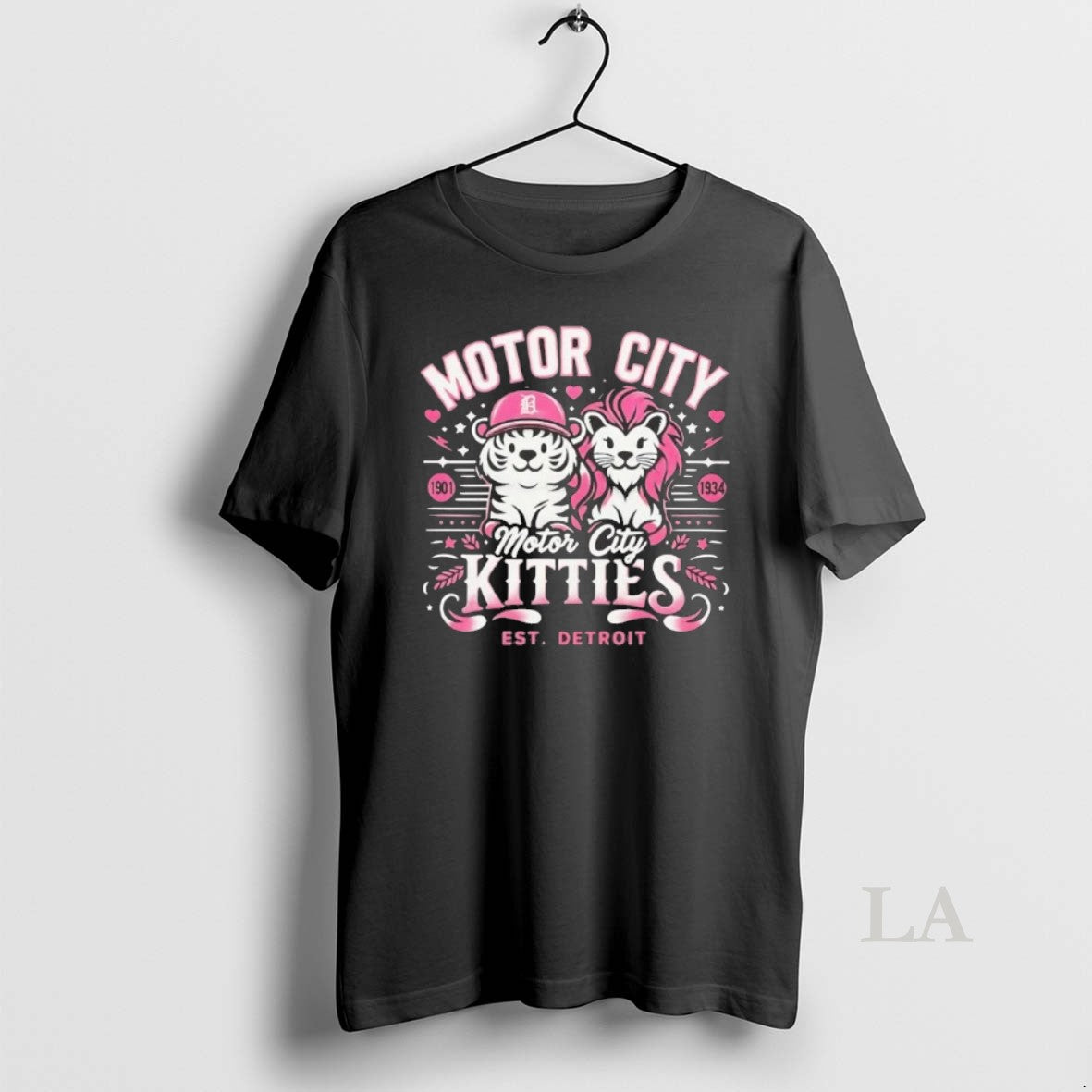 Original Detroit Lions And Tigers Motor City Kitties Est Detroit