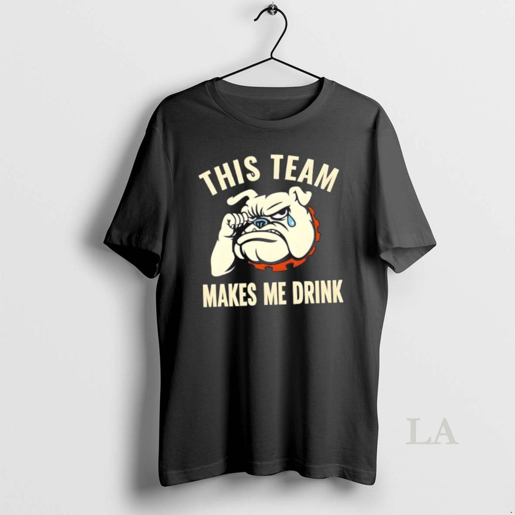 Original Dog This Team Makes Me Drink