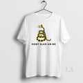 Original Dont Sled On Me Snake Christmas Circle