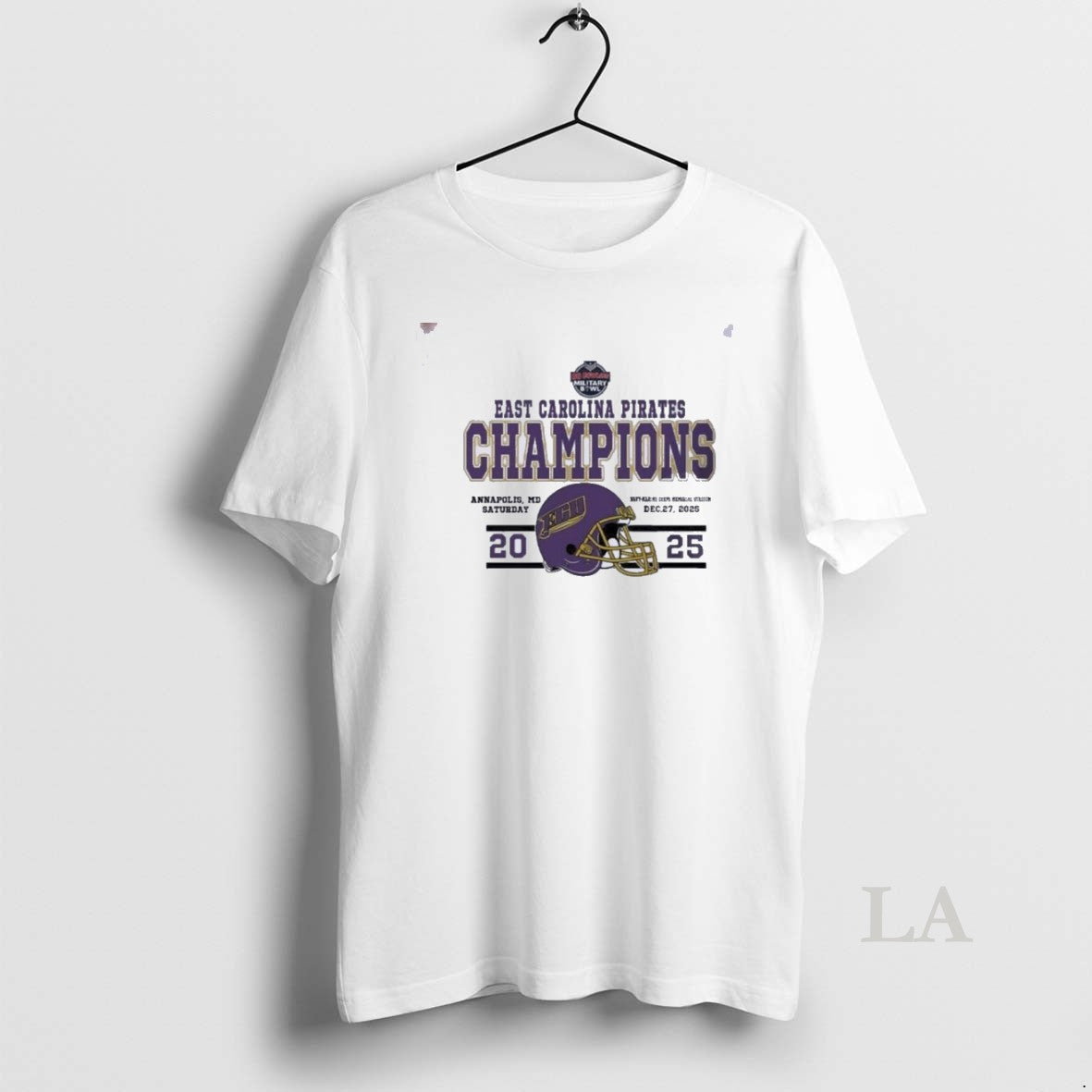 Original East Carolina Pirates Football Named To Champions 2025 Go Bowling Military Bowl