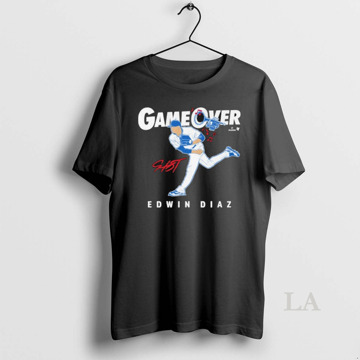 Original Edwin Diaz Game Over Los Angeles Dodgers Signature