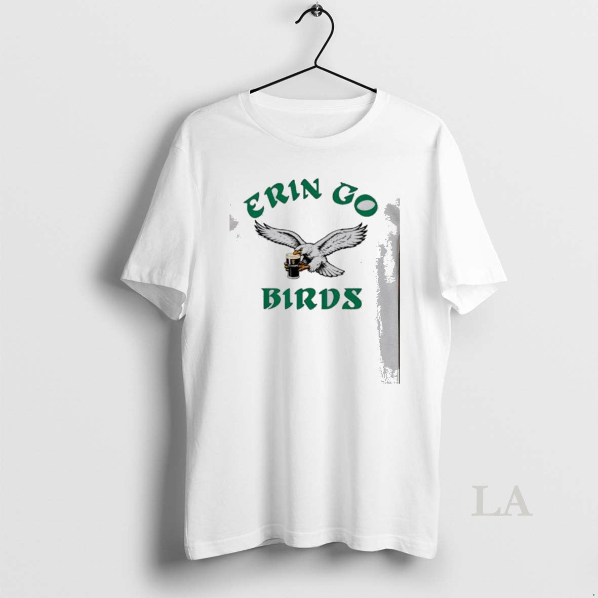 Original Erin Go Birds Eagle Holding A Guinness
