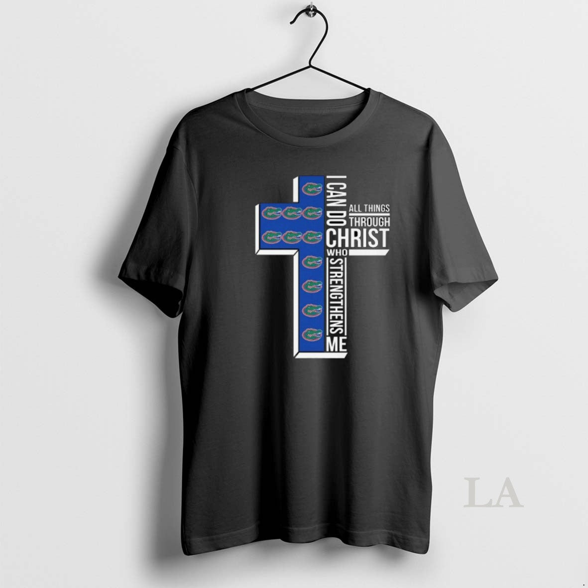 Original Florida Gators I Can Do All Things Through Christ Who Strengthens Me Cross