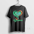 Original Florida Gators Football In Glitter Heart Fans