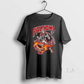 Original Flying Atlanta Falcons Football Fire Graphic