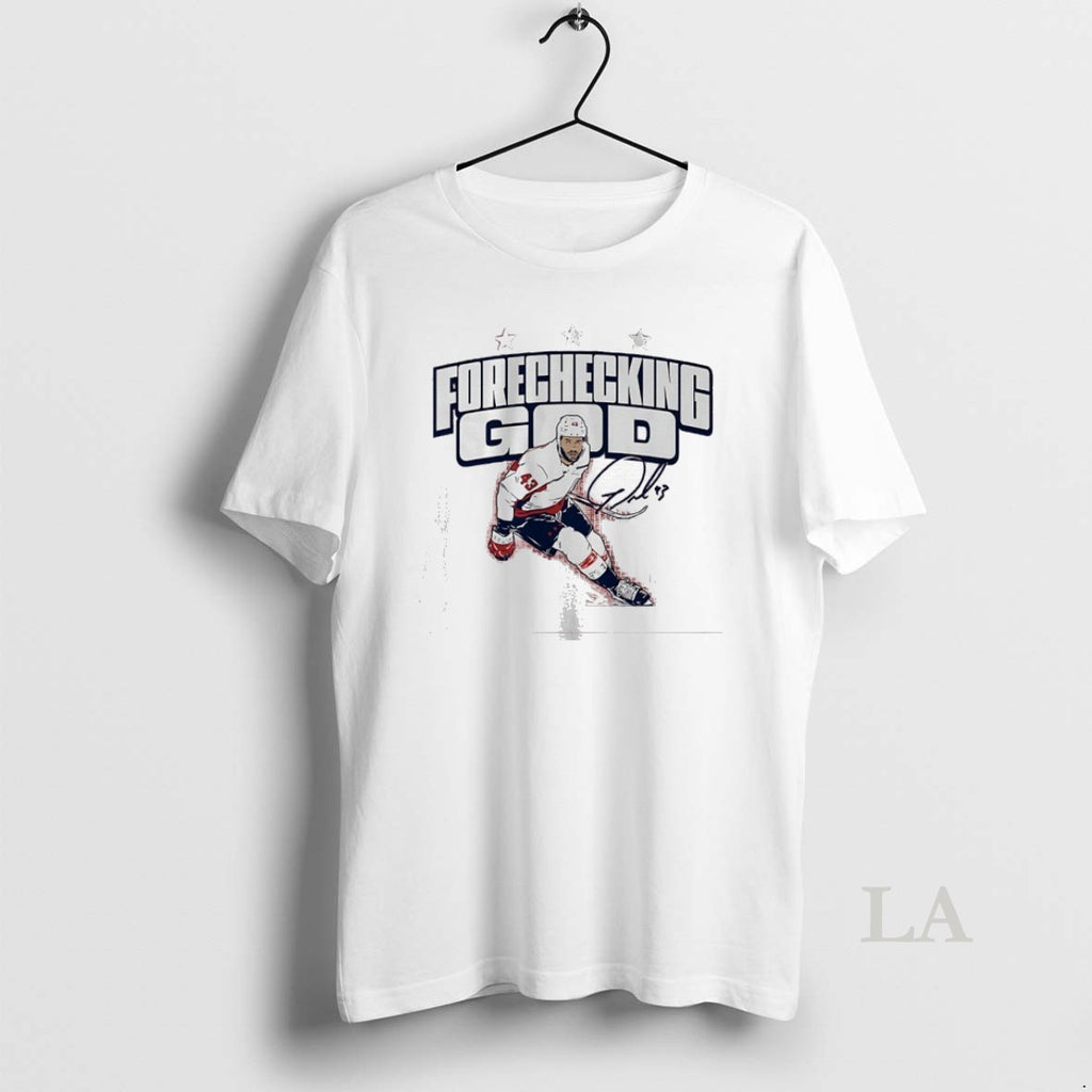 Original Forechecking God Tom Wilson Washington Capitals Hockey Signature