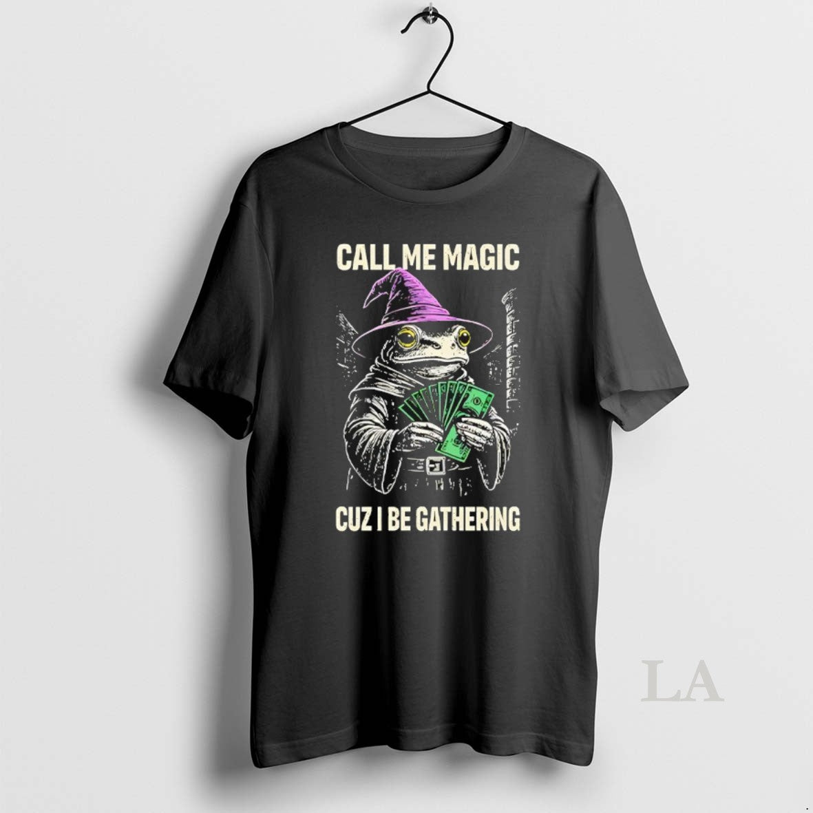 Original Frog Wizard Call Me Magic Cuz I Be Gathering