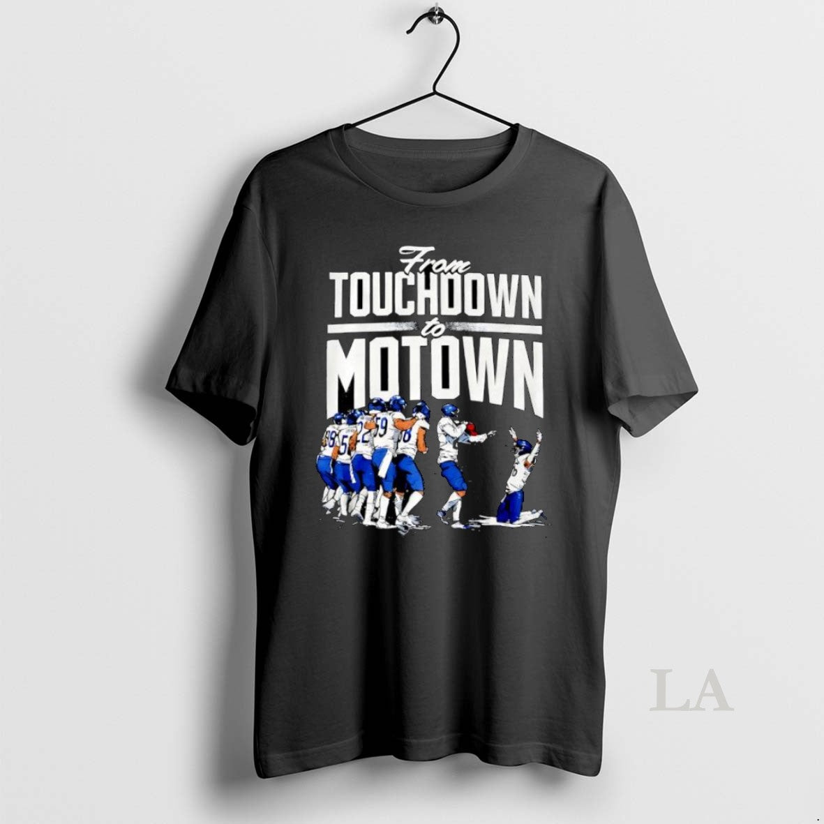 Original Funny Detroit Tigers From Touchdown To Motown Football Players