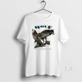 Original Funny Timber Wolf North American Wildlife