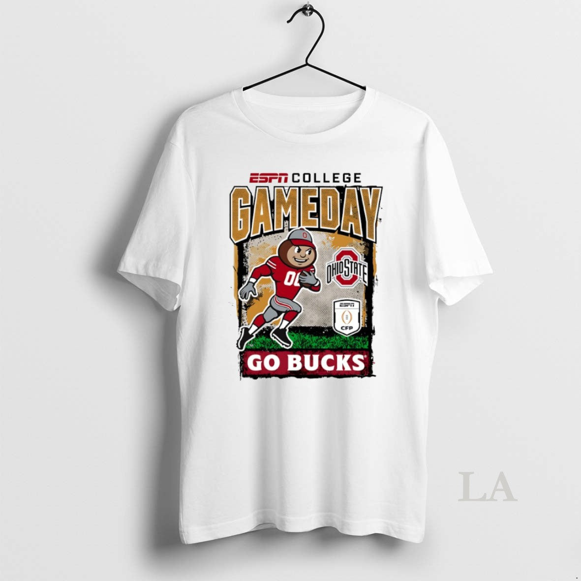 Original Gameday 2025 2026 Collge Football Playoff Ohio State Buckeyes Mascot Circle