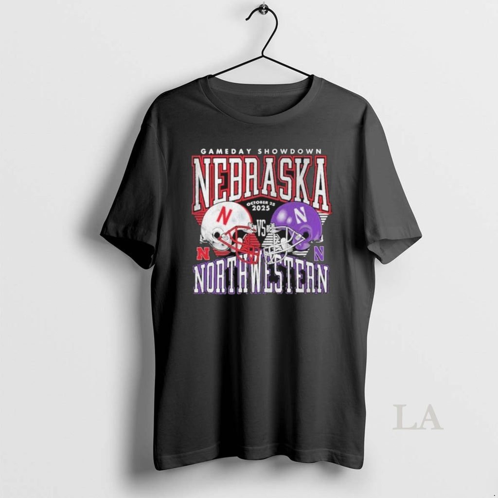 Original Gameday Showdown 2025 Nebraska Cornhuskers Vs Northwestern Wildcats October 25