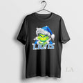 Original Glitter Diamond Grinch Girl X Detroit Lions Football Graphic