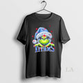 Original Glitter Diamond Grinch Girl X Tennessee Titans Football Graphic