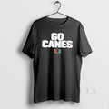 Original Go Canes Miami Hurricanes Orange Green Logo