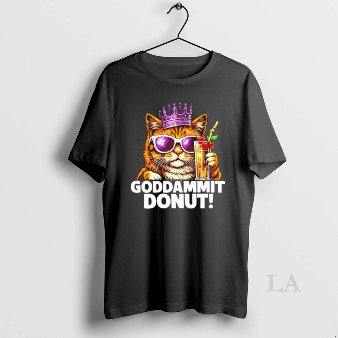Original Goddammit Donut Princess Cat Meme Funny