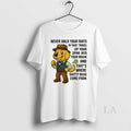 Original Golden Retriever Never Hold Your Farts Travel Up Your Spine Into Your Brain