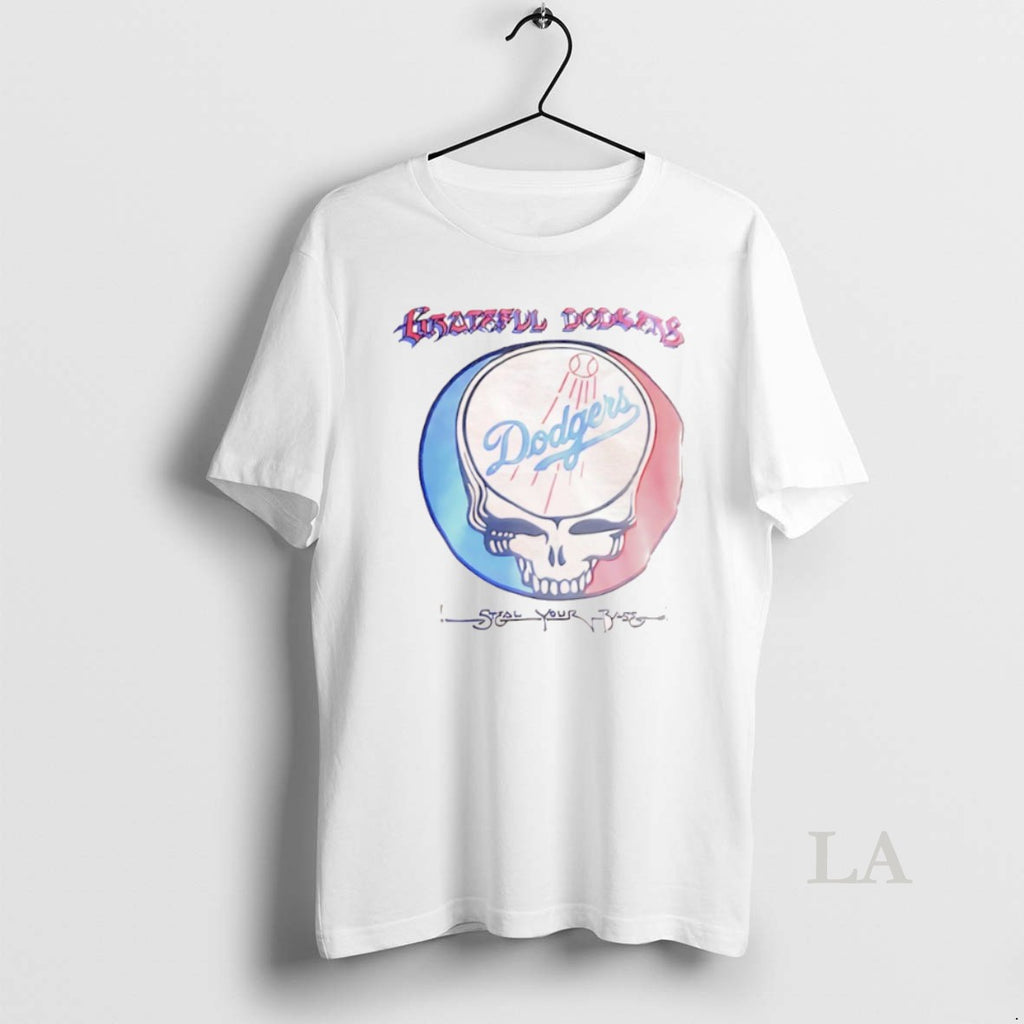 Original Grateful Dodgers Grateful Dead And Los Angeles Dodgers Mashup